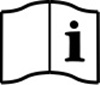 Symbol für Betriebsanleitung lesen