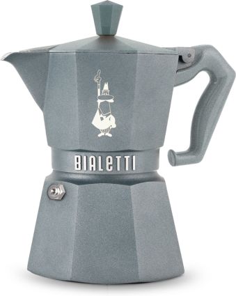 Bialetti Exclusive Moka Express Induktion grau