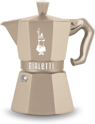 Bialetti Exclusive Moka Express Induktion cremé