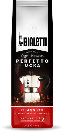 Preview: Bialetti Venus 6T, Edelstahl Espressokocher inkl. Perfetto Moka Classico 250g - 2. Wahl (defekte Verpackung)