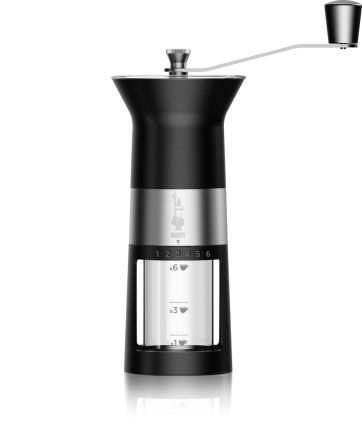 Bialetti Premium Kaffeemühle manuell schwarz