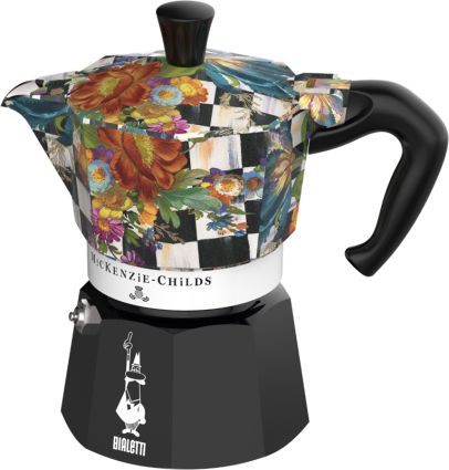 Preview: MacKenzie-Childs Espressokocher Moka Express, 3 Tassen