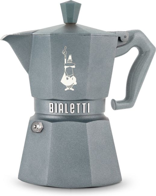 Bialetti Exclusive Moka Express Induktion grau