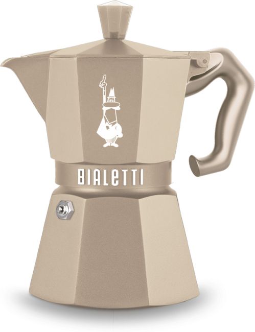 Bialetti Exclusive Moka Express Induktion cremé