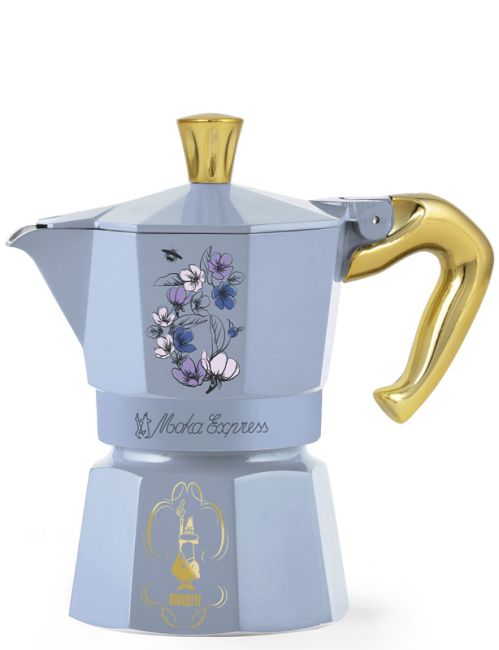 Bridgerton Espressokocher Moka Express 3 Tassen