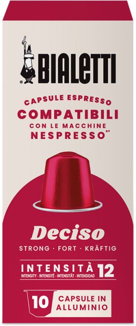 10 St. Deciso Nespresso-Kompatible Kaffeekapseln