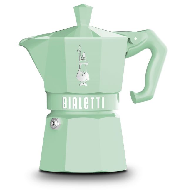 Bialetti Exclusive Moka Express grün, Espressokocher