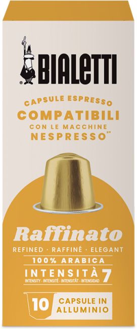 10 St. Raffinato Nespresso-Kompatible Kaffeekapseln