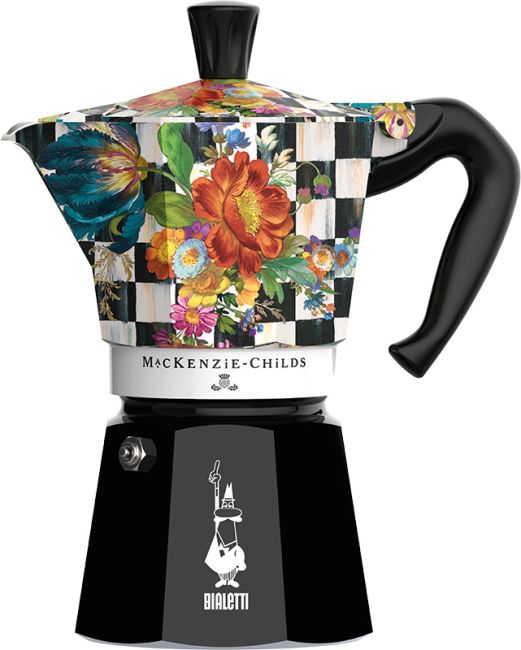 MacKenzie-Childs Espressokocher Moka Express, 6 Tassen