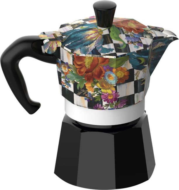 MacKenzie-Childs Espressokocher Moka Express, 3 Tassen