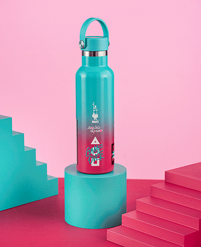 Squid Game Isolierflasche animiert